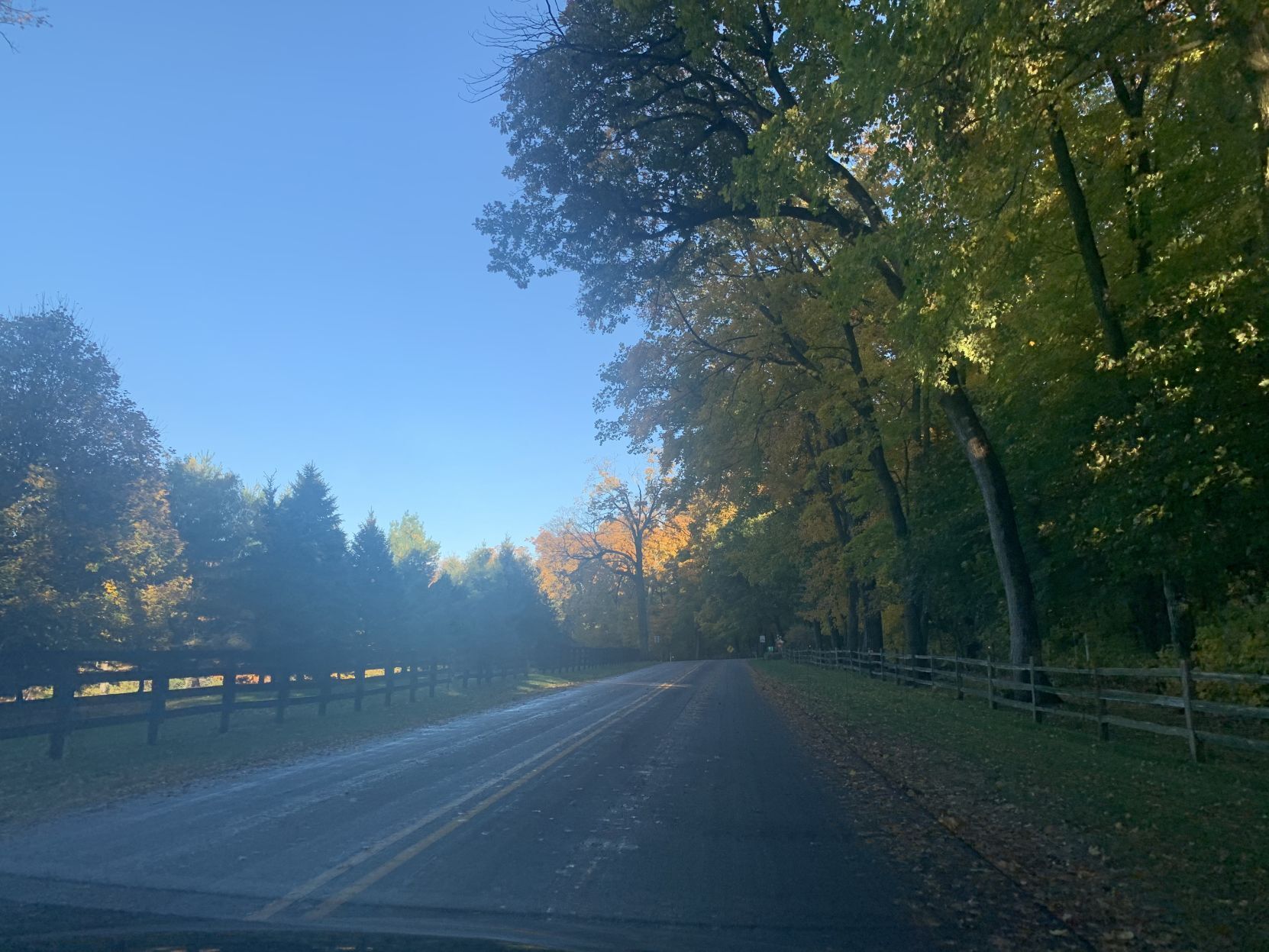 Snake Road fall colors